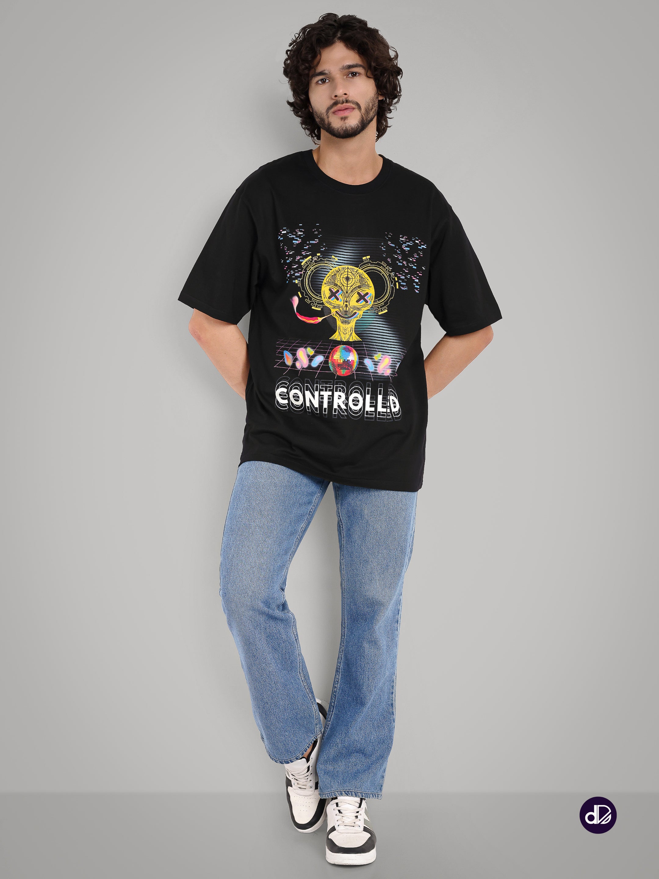 CONTROLLED – Unisex Premium Oversized T-shirt