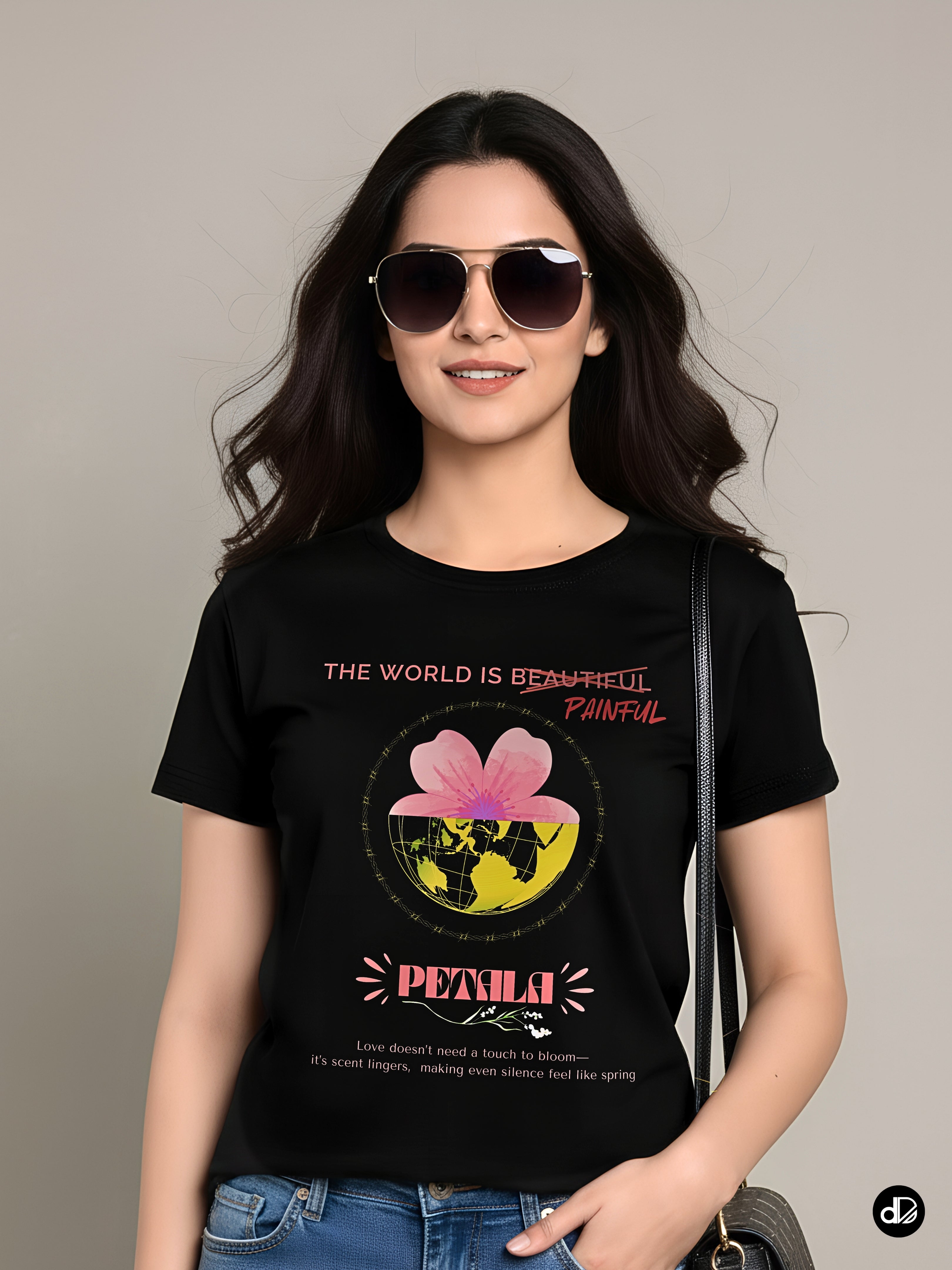 THORNS AND BLOOM | Women's Premium Classic Crew T-shirt