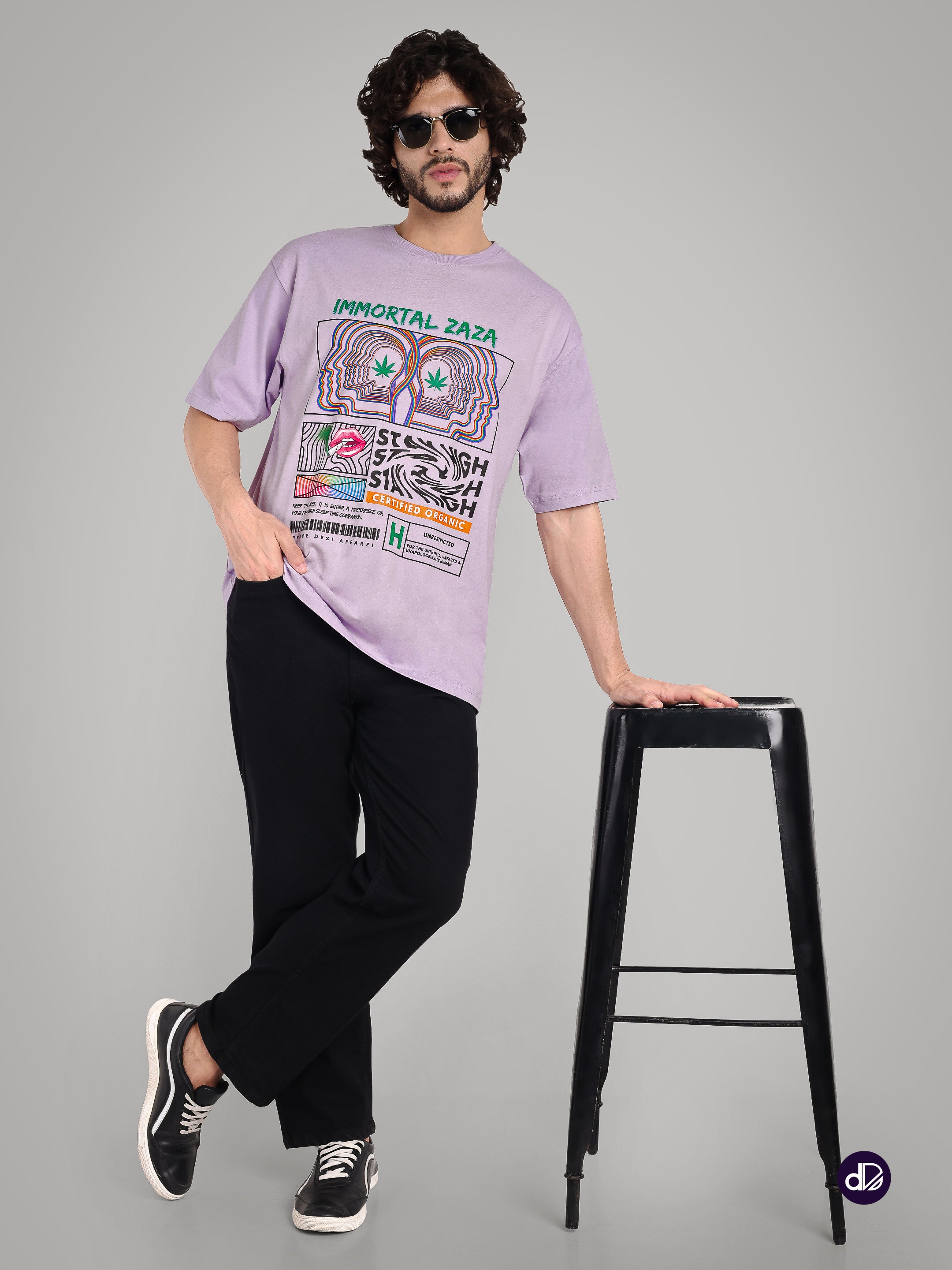 IMMORTAL ZAZA | Unisex Oversized Classic T-Shirt