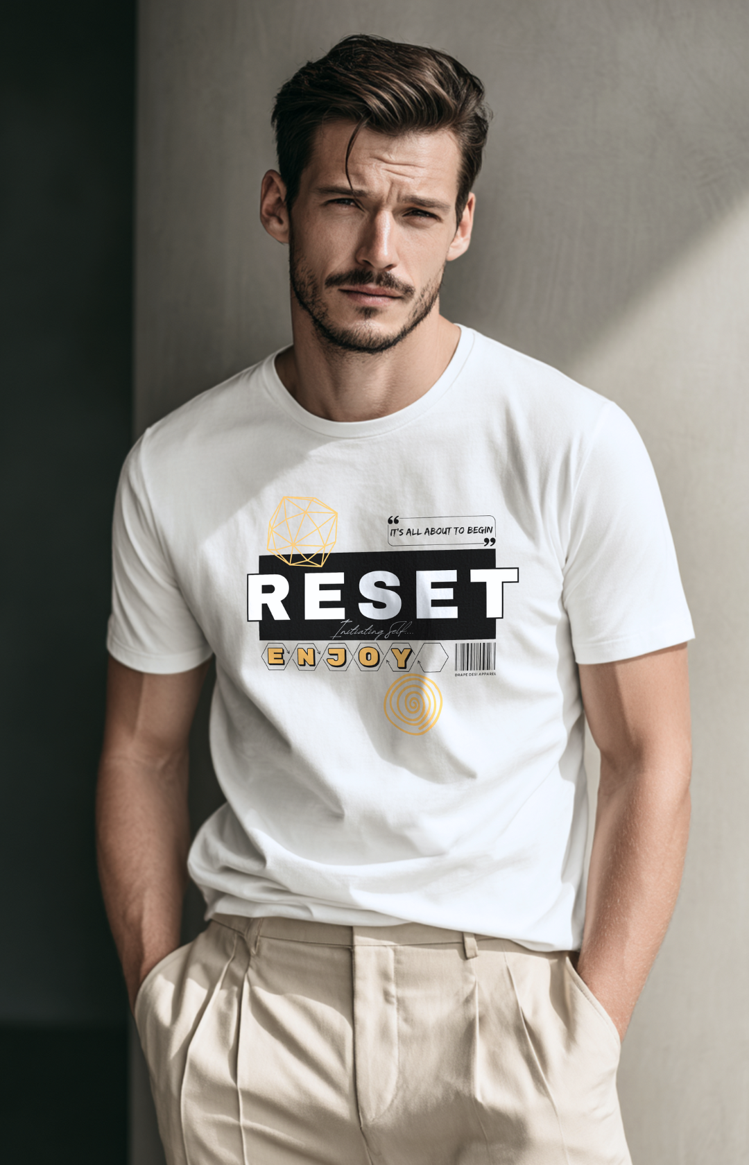 RESET MODE | Men’s Premium Classic Crew Tee