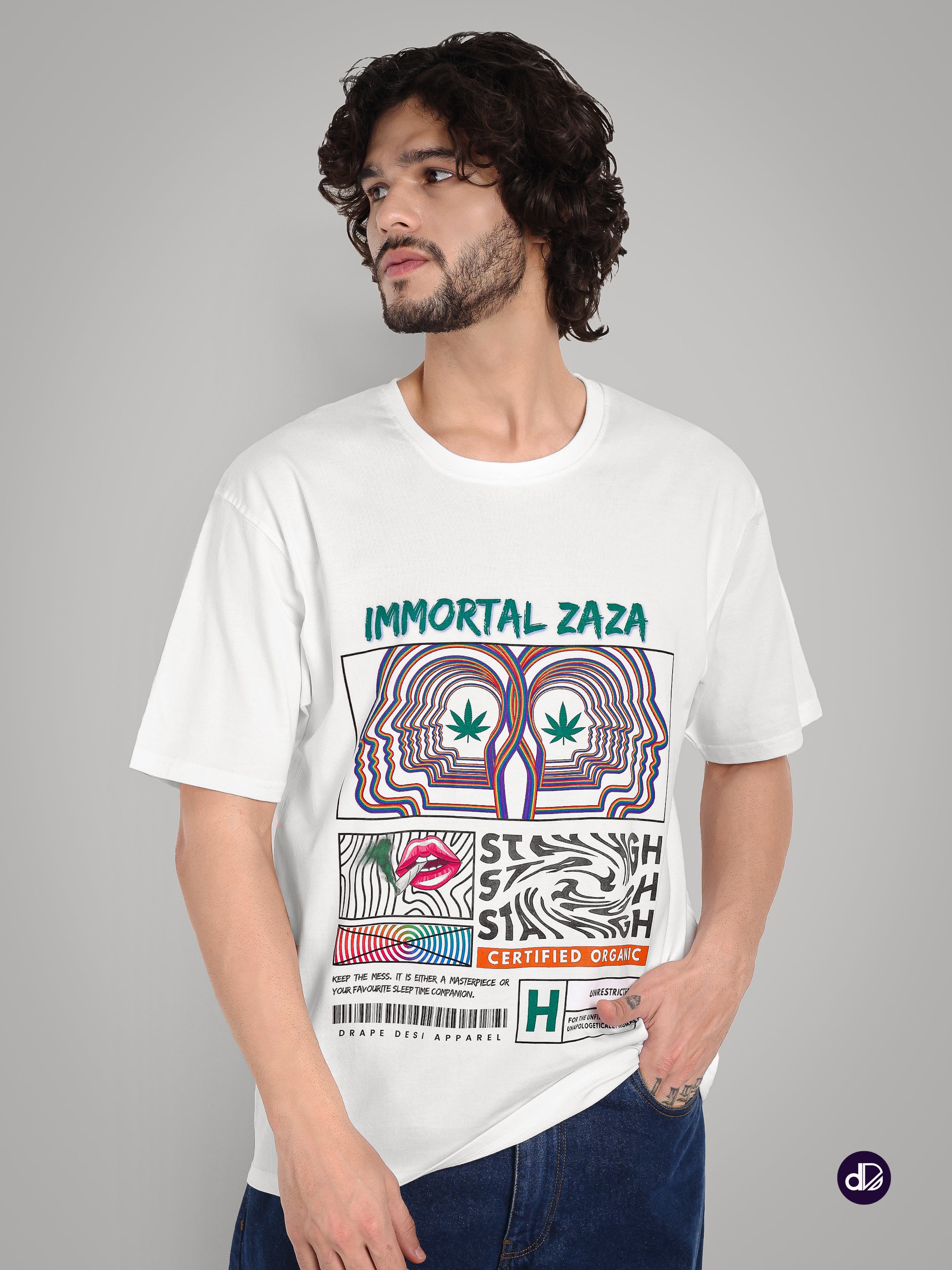 IMMORTAL ZAZA | Unisex Oversized Classic T-Shirt