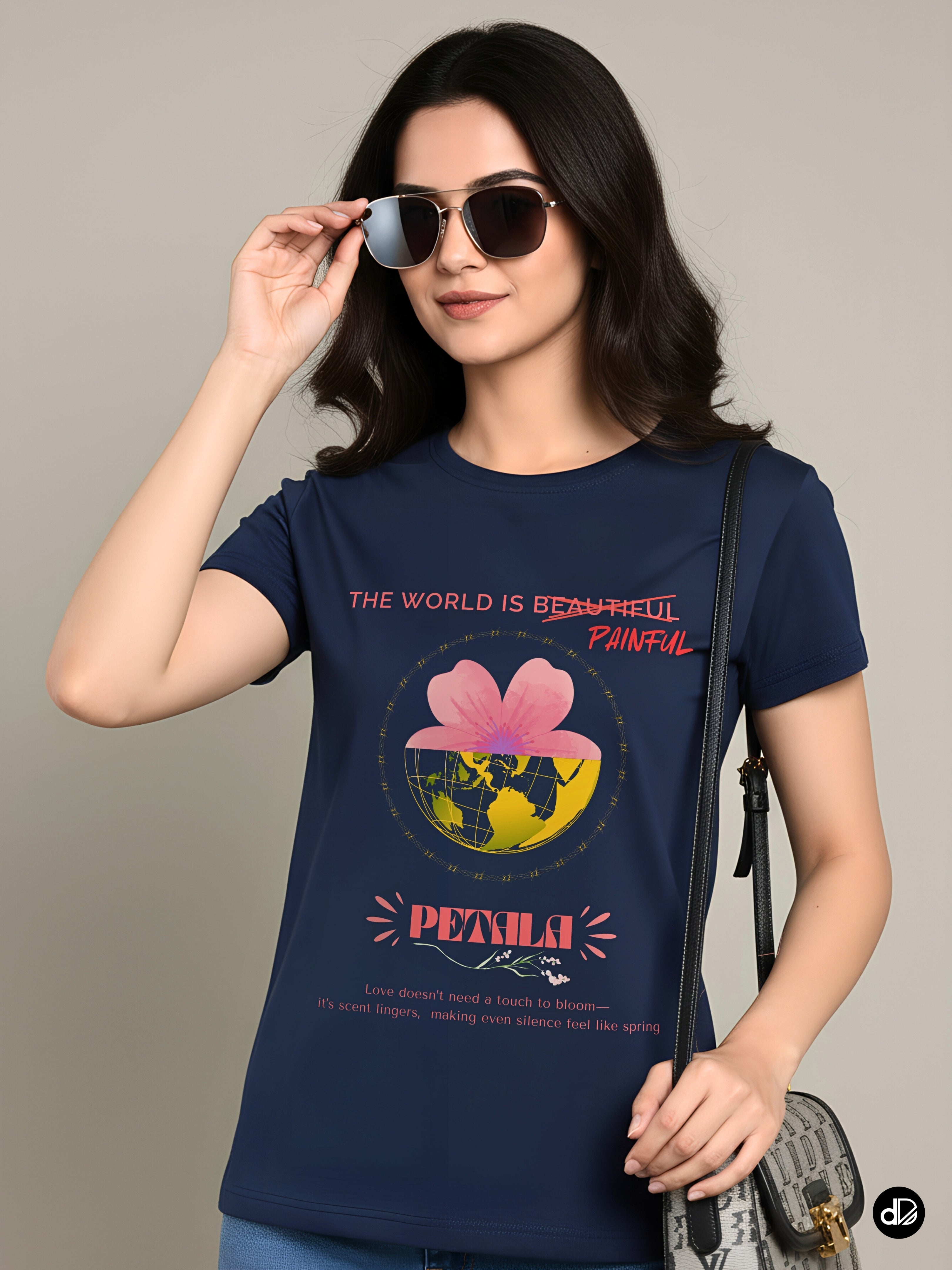 THORNS AND BLOOM | Women's Premium Classic Crew T-shirt