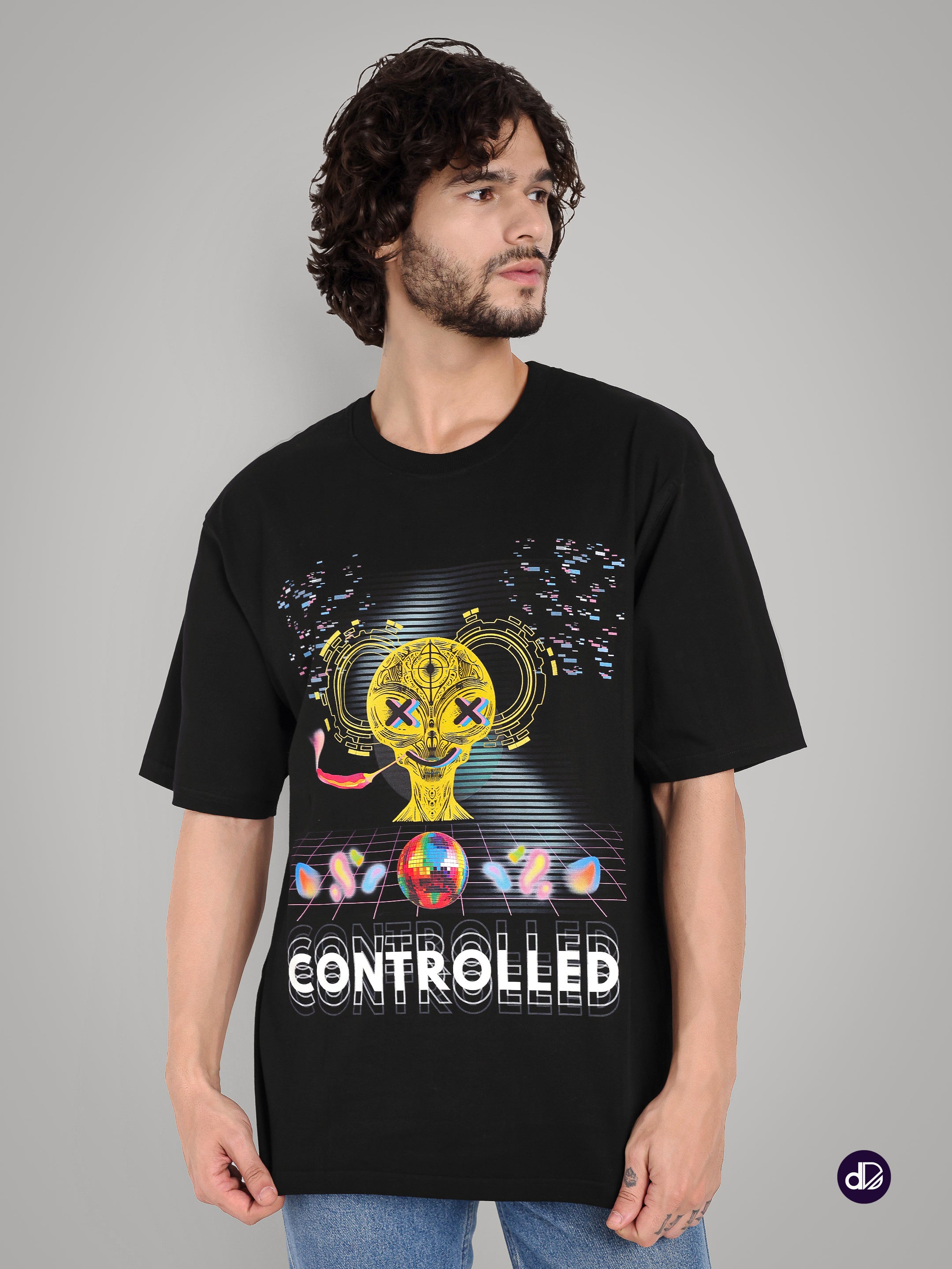 CONTROLLED – Unisex Premium Oversized T-shirt