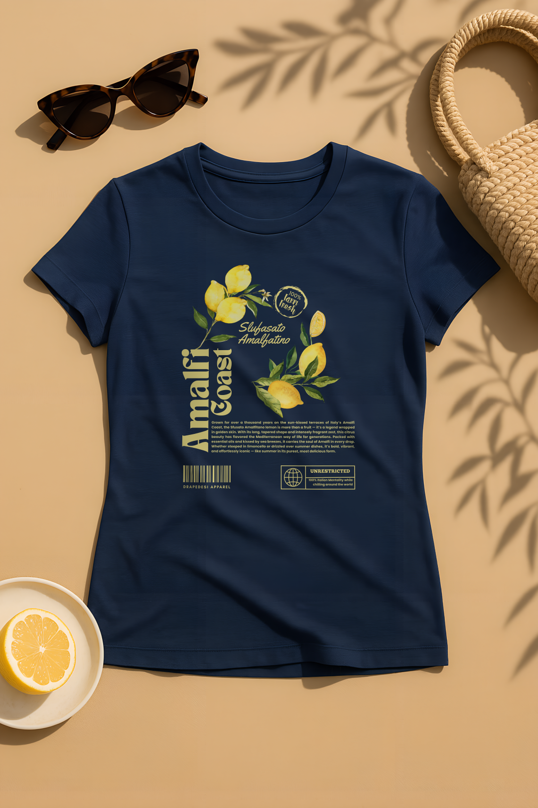 LEMON LUX | Women's Premium Classic Crew T-shirt