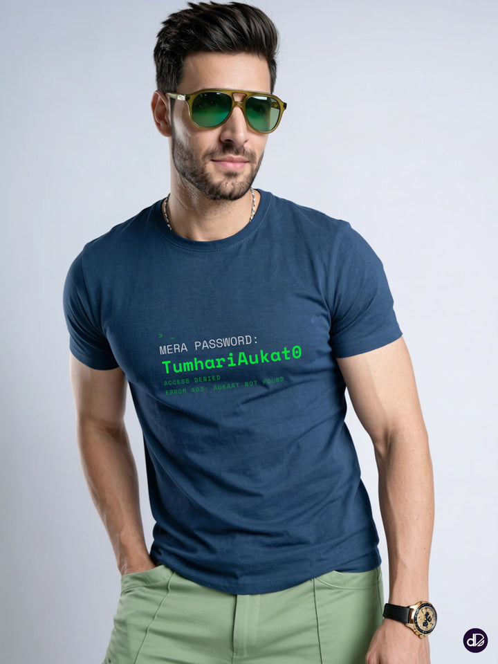 ACCESS DENIED: AUKAAT | Men’s Premium Classic Crew Tee