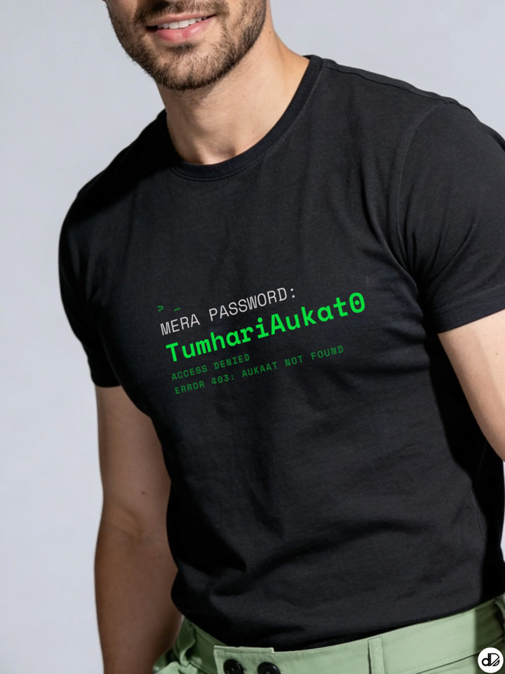 ACCESS DENIED: AUKAAT | Men’s Premium Classic Crew Tee