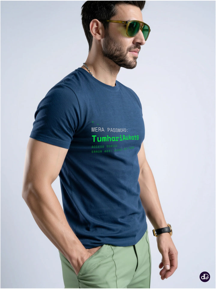 ACCESS DENIED: AUKAAT | Men’s Premium Classic Crew Tee