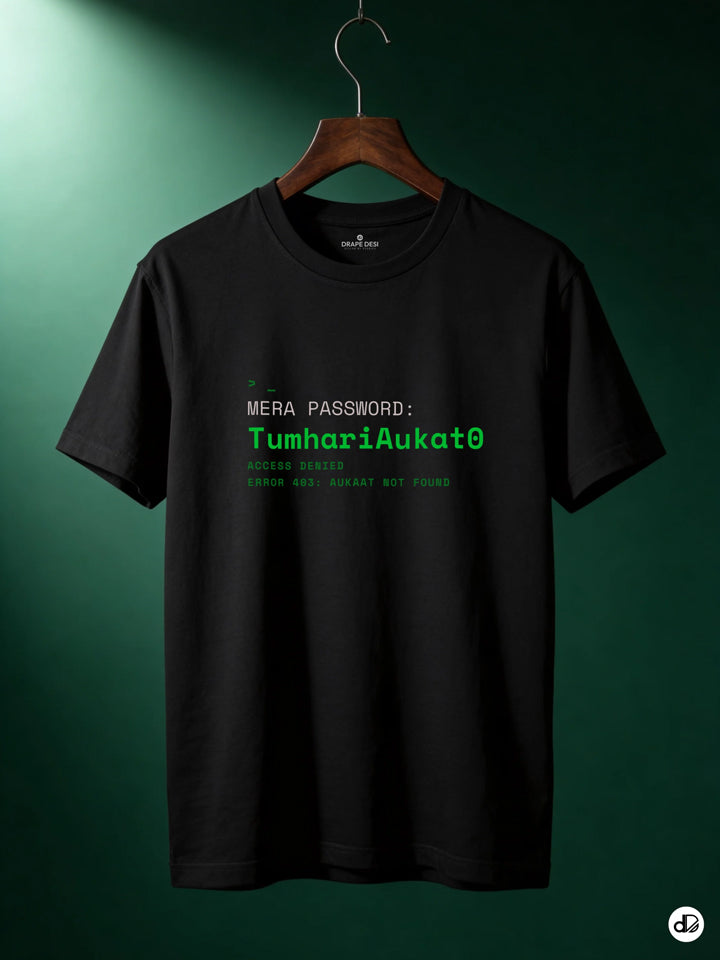ACCESS DENIED: AUKAAT | Men’s Premium Classic Crew Tee