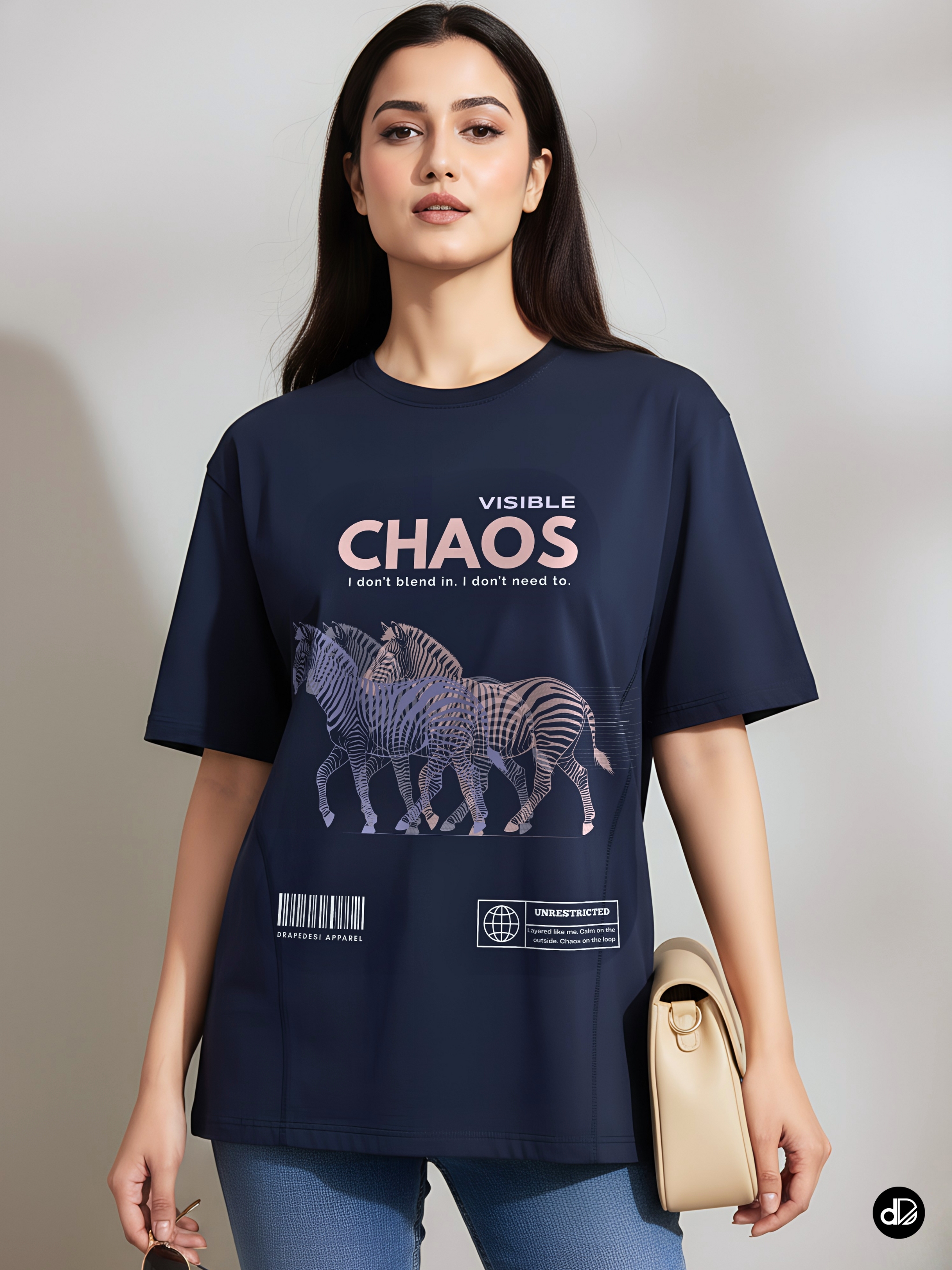 RUN WILD | Unisex Premium Oversized T-shirt