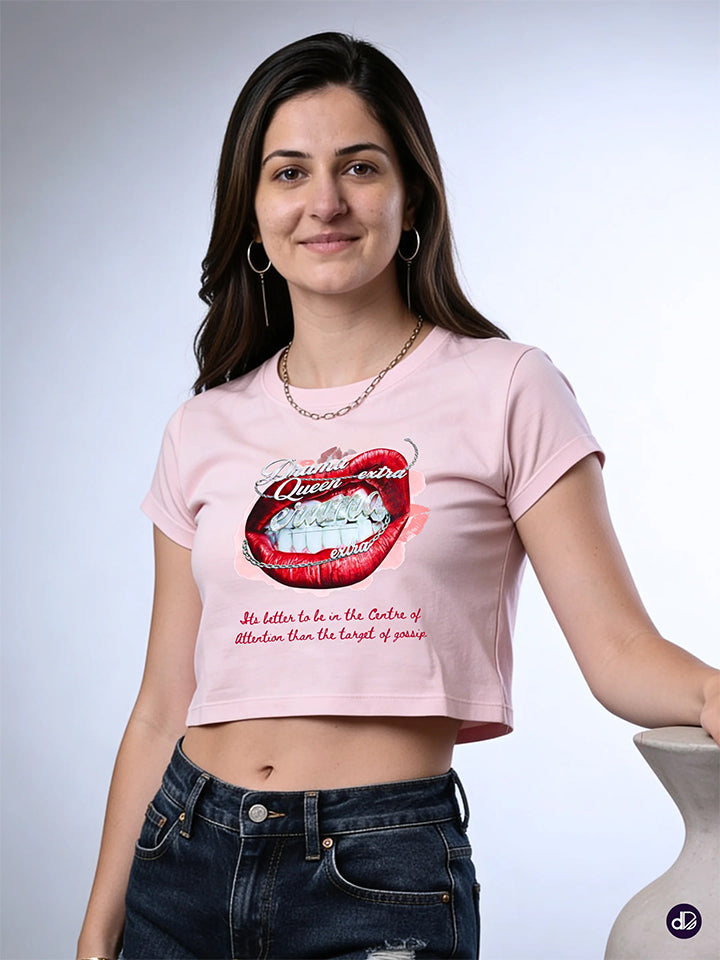 CENTRE OF ATTENTION | Women's Premium Crop Top