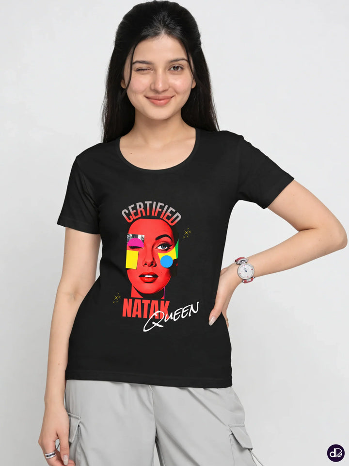 DRAMA DYNASTY | Women's Premium Classic Crew T-shirt