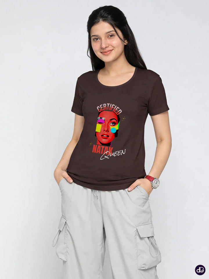 DRAMA DYNASTY | Women's Premium Classic Crew T-shirt