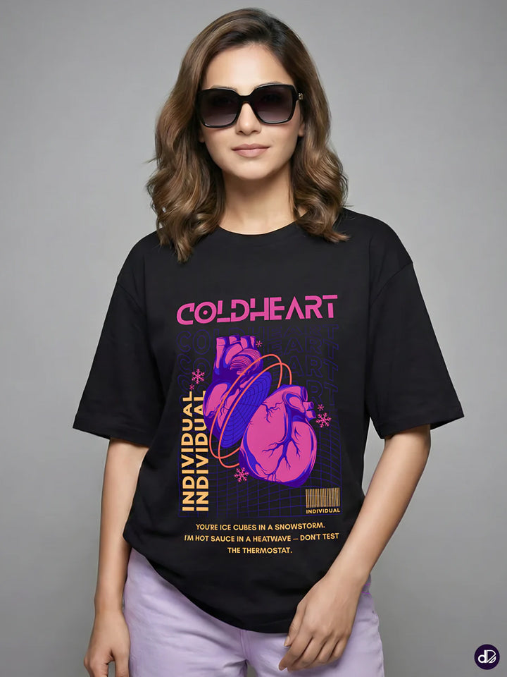 FROSTBITE ATTITUDE | Unisex Premium Oversized T-shirt