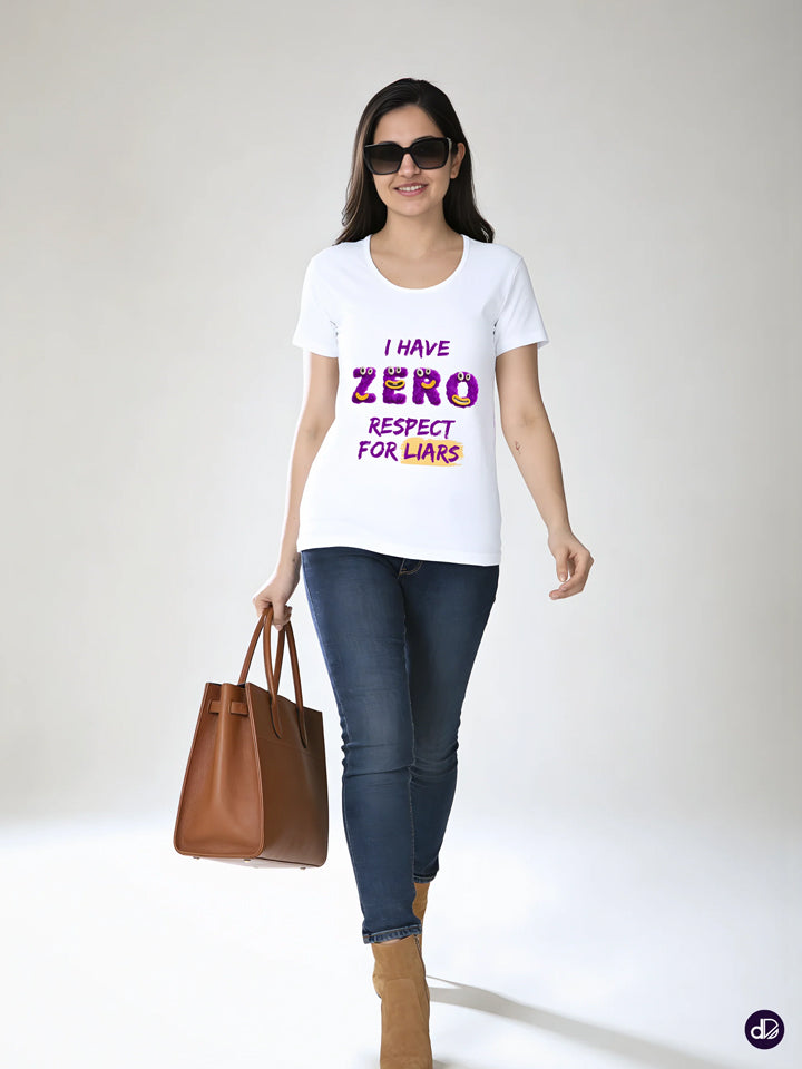 LIAR LIAR PURPLE FIRE | Women's Premium Classic Crew T-shirt