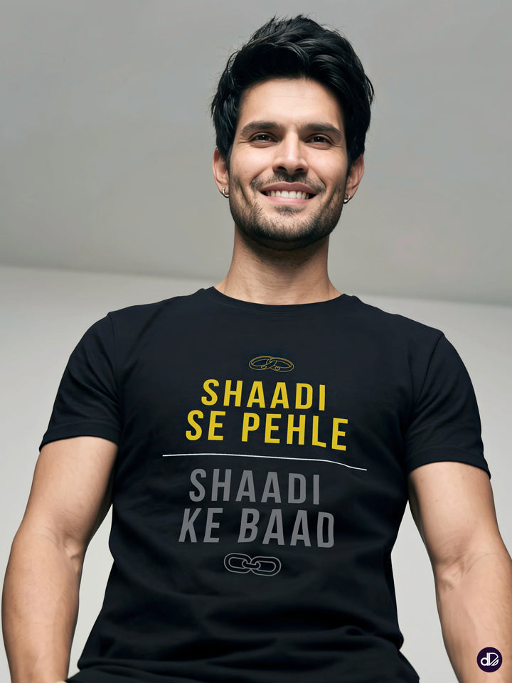 MARITAL GLOW-DOWN | Men’s Premium Classic Crew Tee