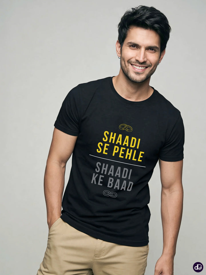 MARITAL GLOW-DOWN | Men’s Premium Classic Crew Tee