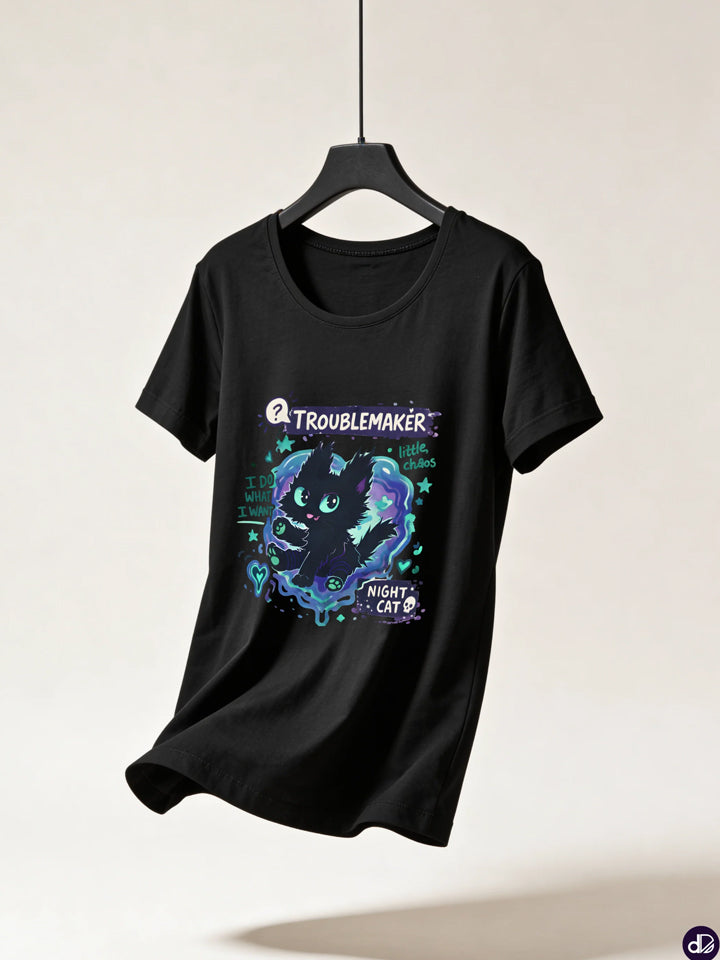 MIDNIGHT MISCHIEF | Women's Premium Classic Crew T-shirt