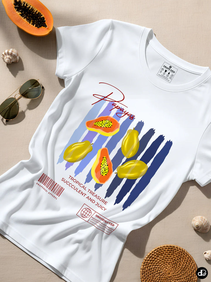 TROPICAL ESCAPE | Women's Premium Classic Crew T-shirt