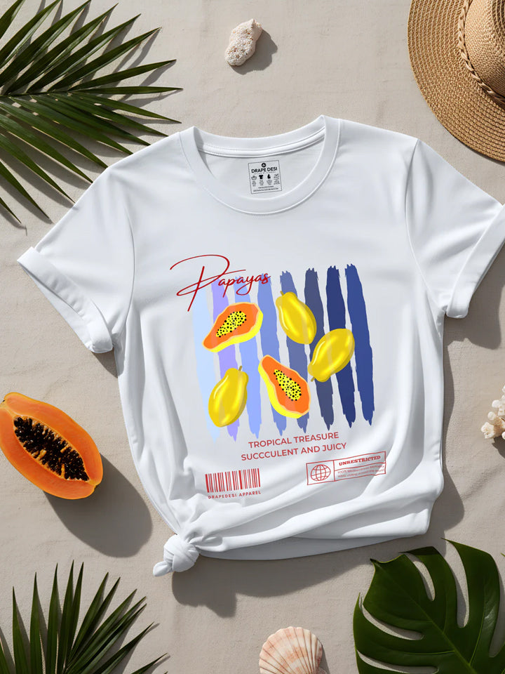TROPICAL ESCAPE | Women's Premium Classic Crew T-shirt