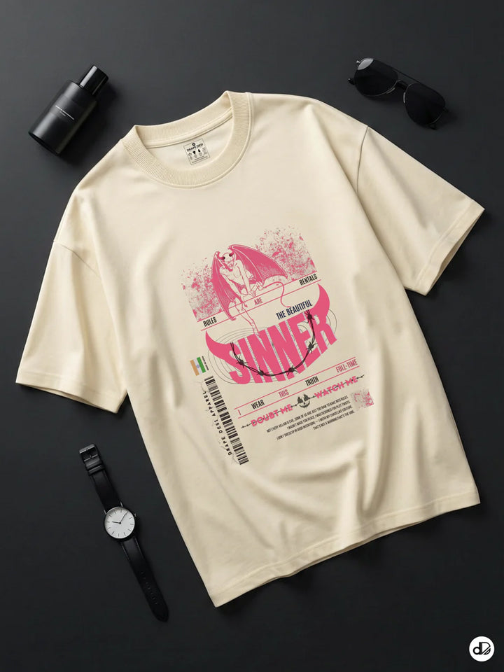 BEAUTIFULLY FLAWED | Unisex Premium Oversized T-shirt