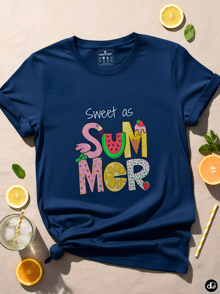 SUMMER SQUEEZE | Women's Premium Classic Crew T-shirt
