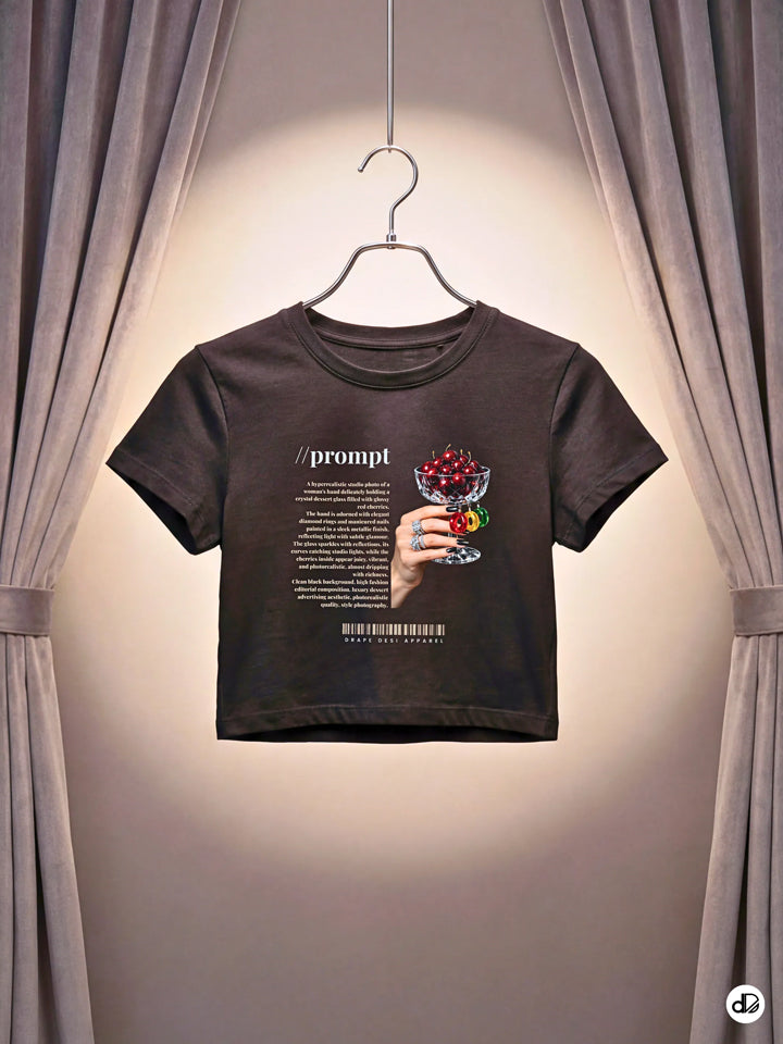 THE META PROMPT | Women's Premium Crop Top