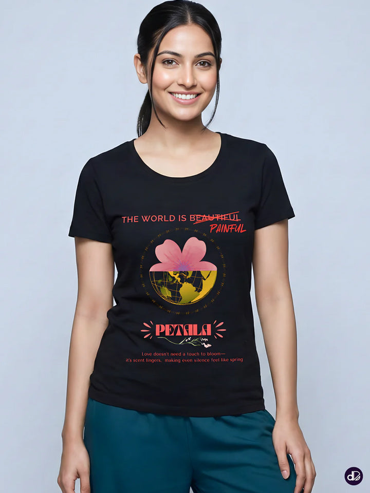 THORNS AND BLOOM | Women's Premium Classic Crew T-shirt