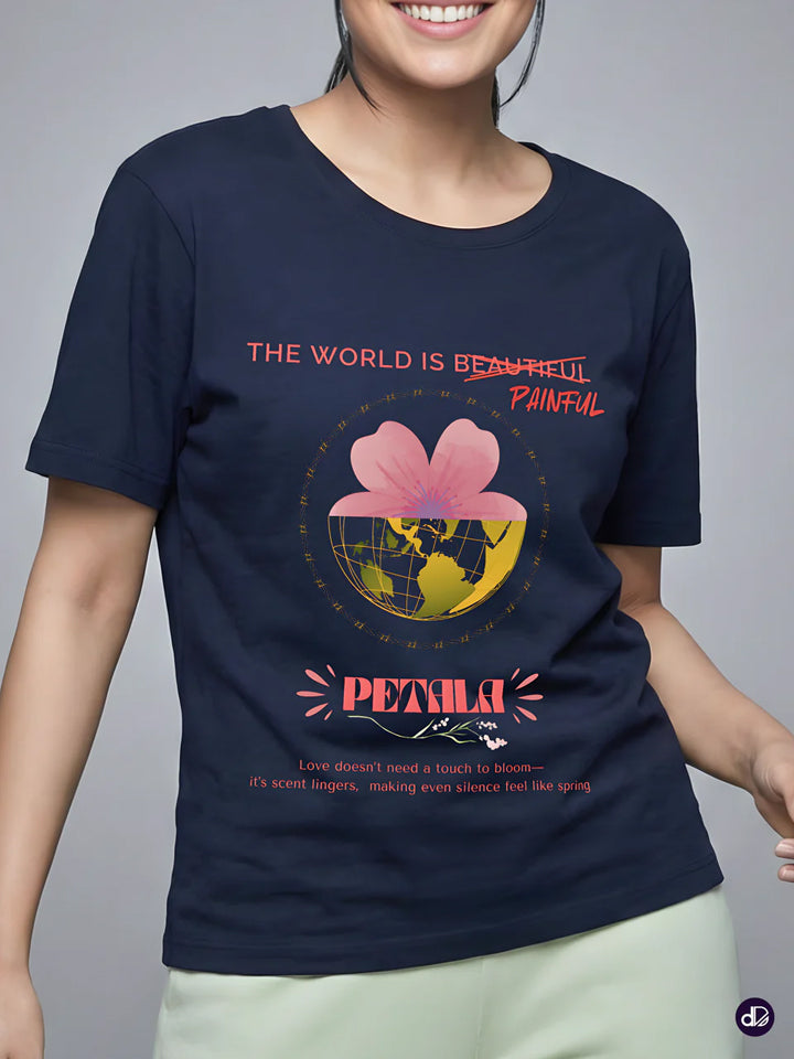 THORNS AND BLOOM | Women's Premium Classic Crew T-shirt