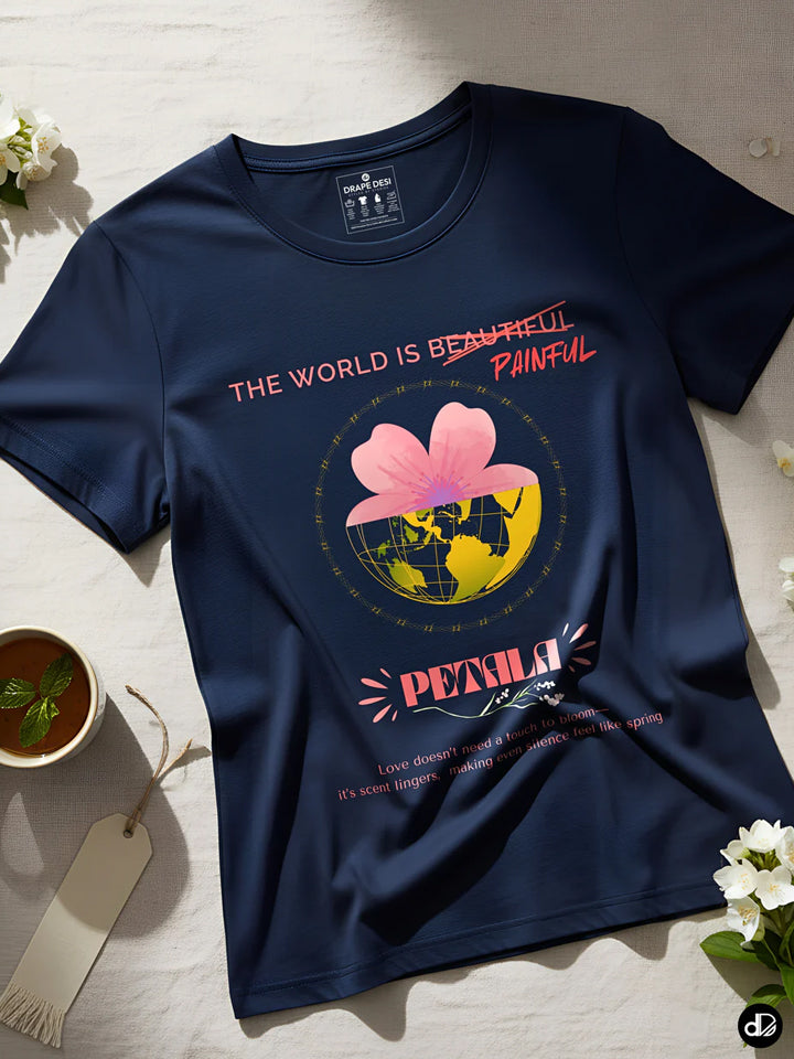 THORNS AND BLOOM | Women's Premium Classic Crew T-shirt