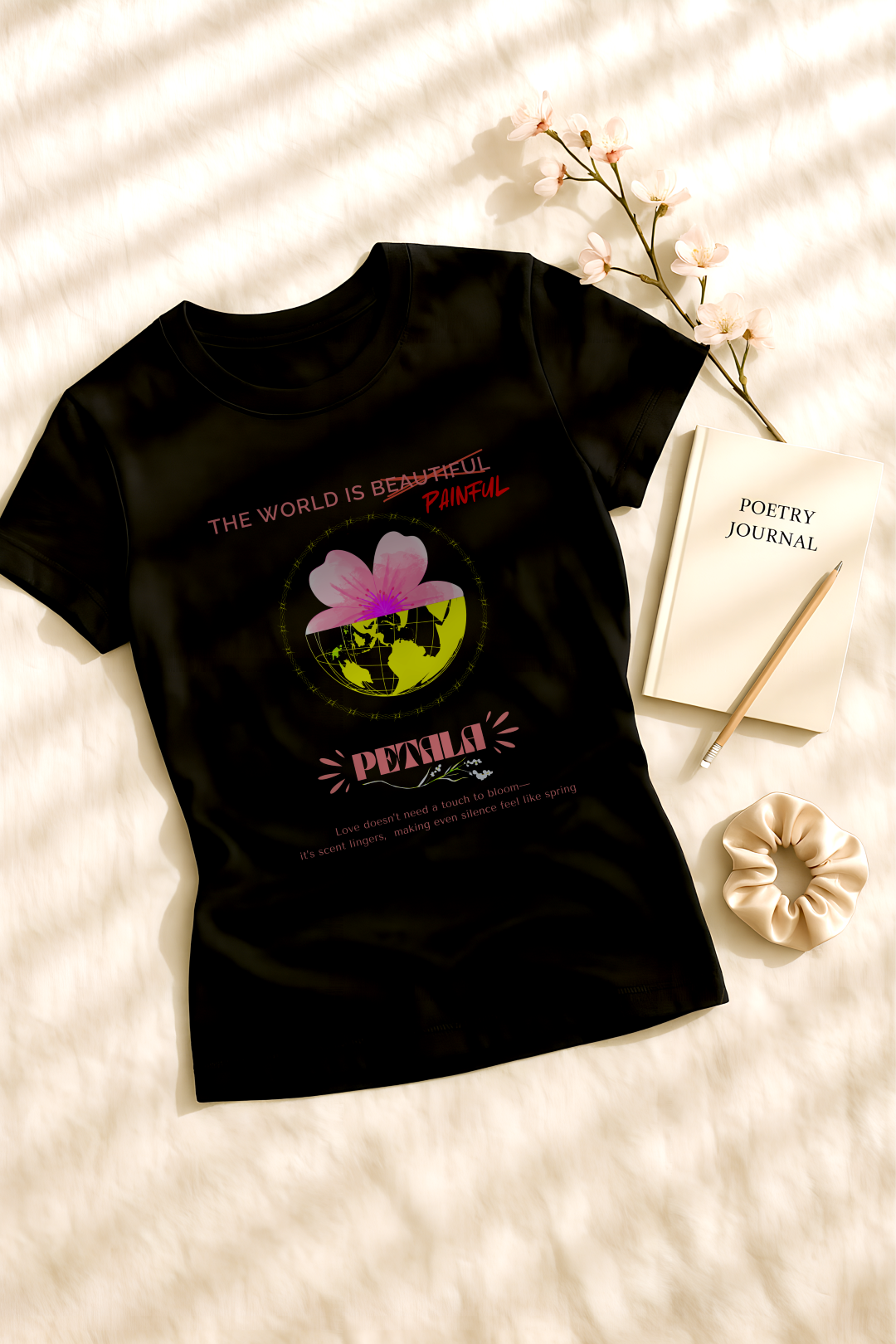 THORNS AND BLOOM | Women's Premium Classic Crew T-shirt