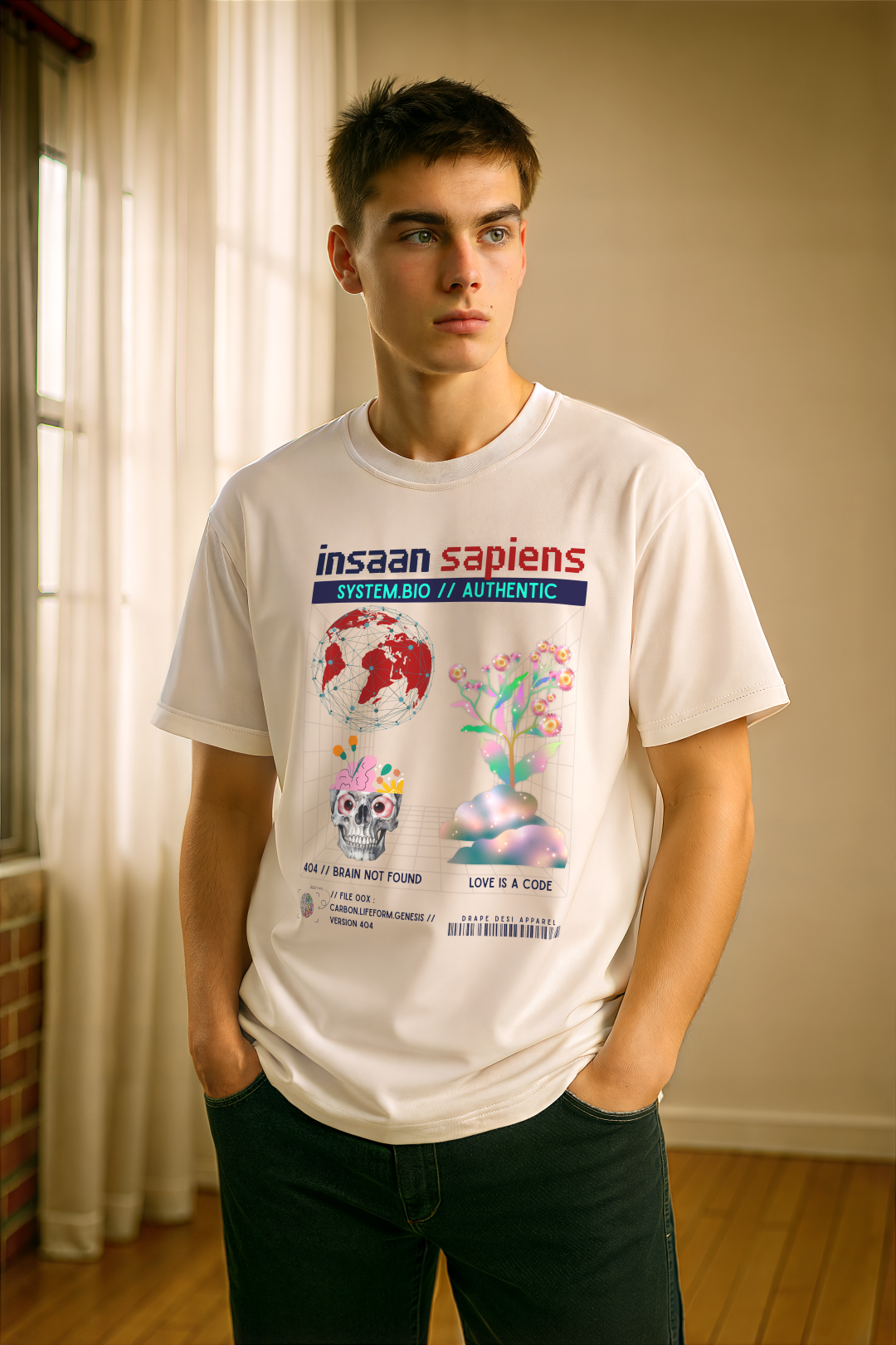 LOVE 404 | Men's Premium Oversized T-shirt