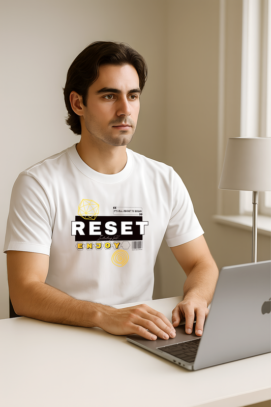 RESET MODE | Men’s Premium Classic Crew Tee