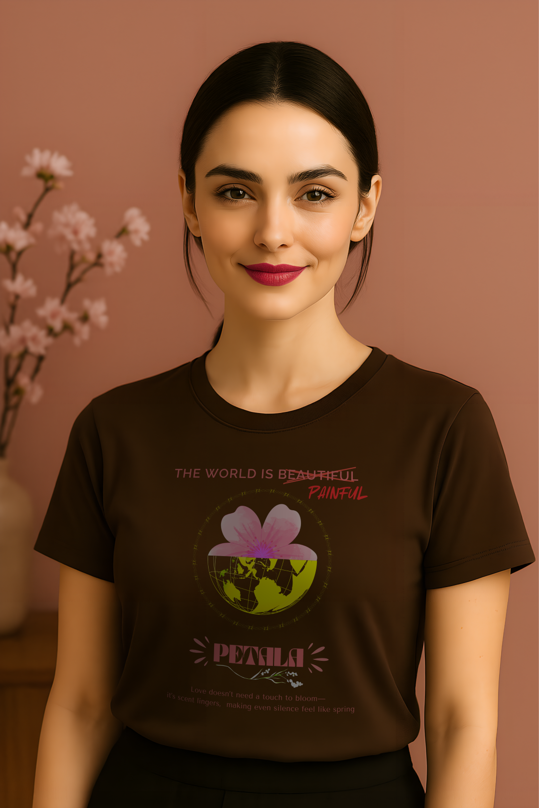 THORNS AND BLOOM | Women's Premium Classic Crew T-shirt