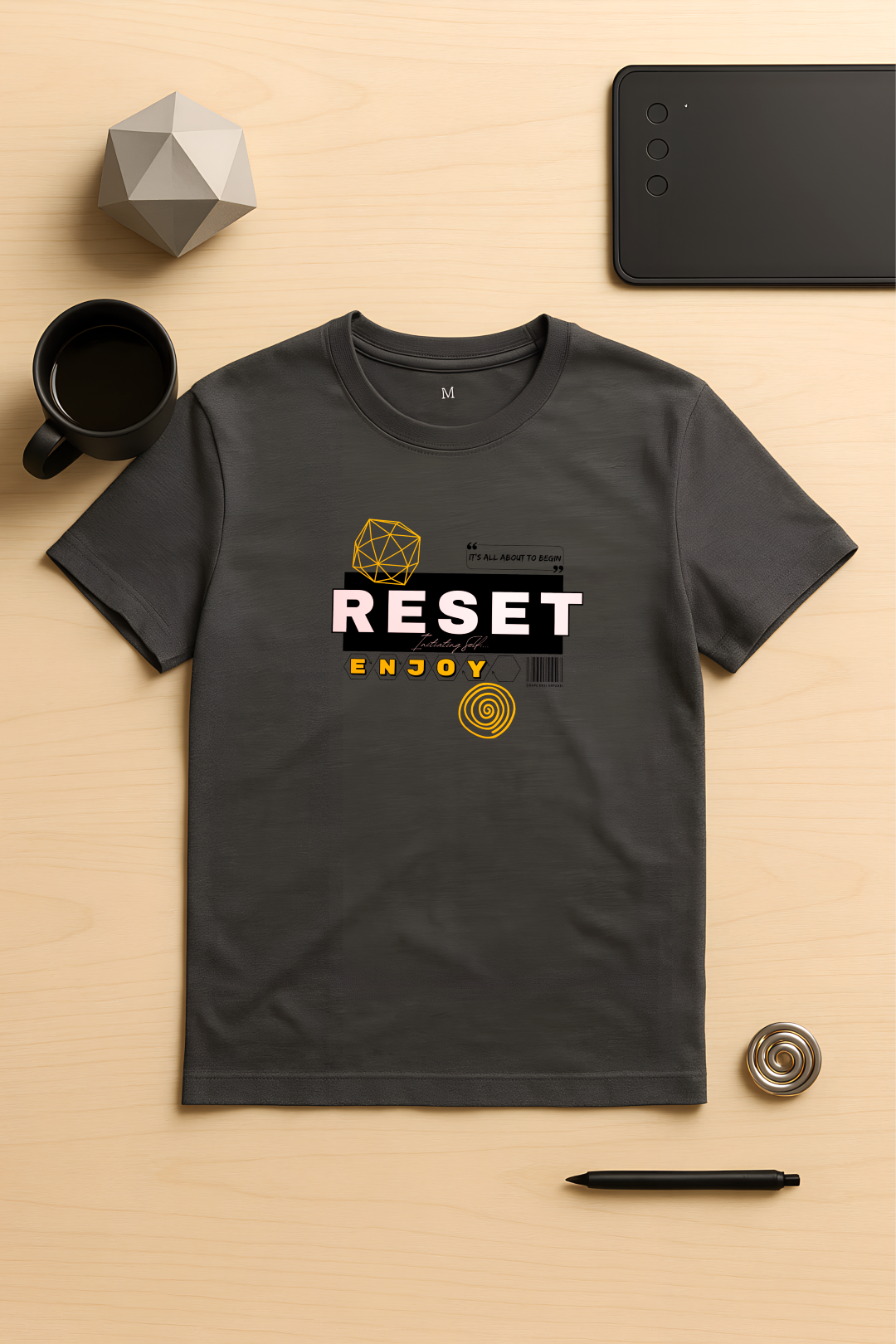 RESET MODE | Men’s Premium Classic Crew Tee