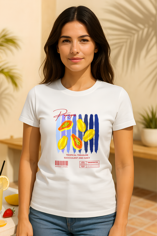 PAPAYA PLAYA | Women's Premium Classic Crew T-shirt